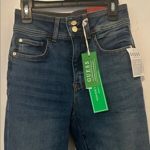 Guess Women's Dark Blue Straight Leg Jeans